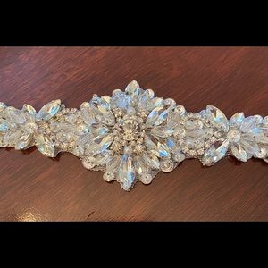 Crystal Bridal Belt with Clasp NIB